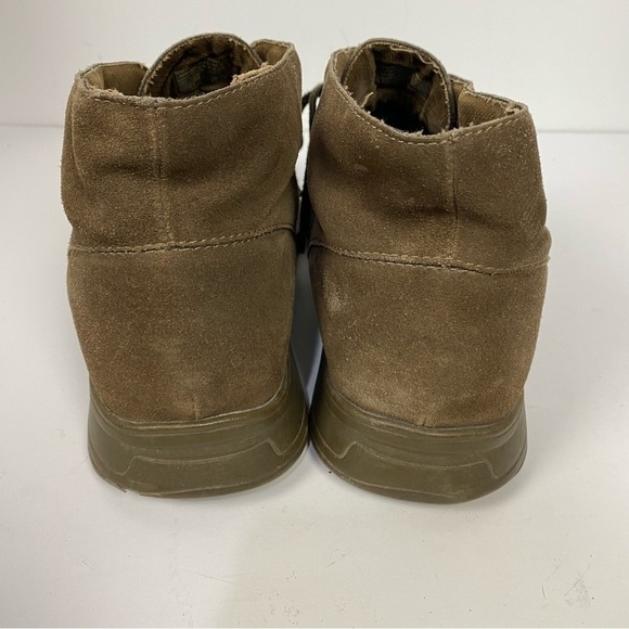 Harley Davidson Brown Leather Suede Chukka Boots - Picture 3 of 7